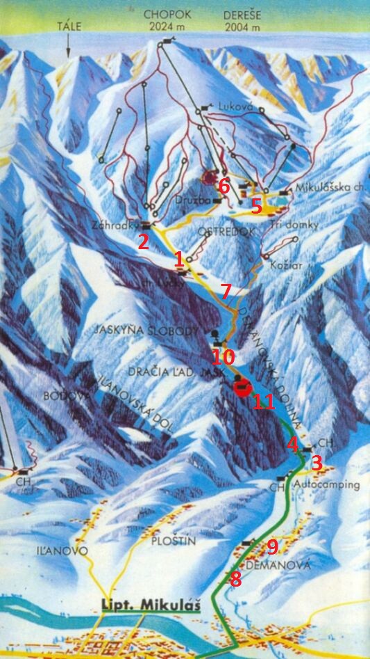 Jasná Chopok a Vysoké Tatry